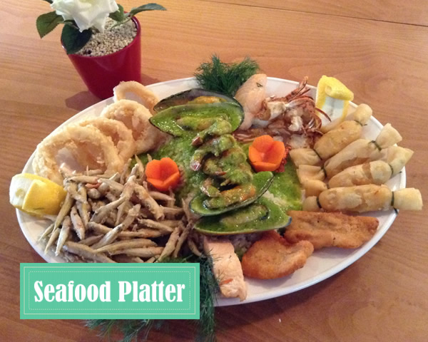 sea food platter